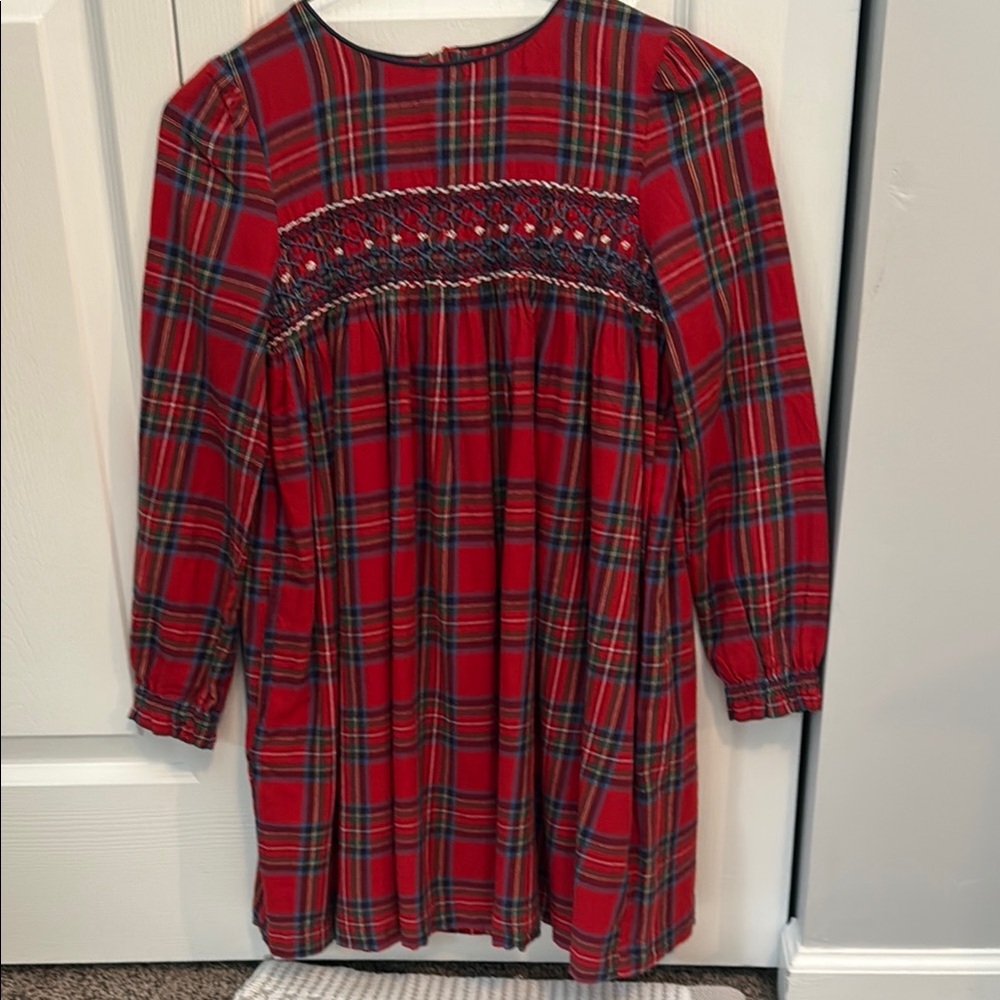 Mini Boden plaid dress